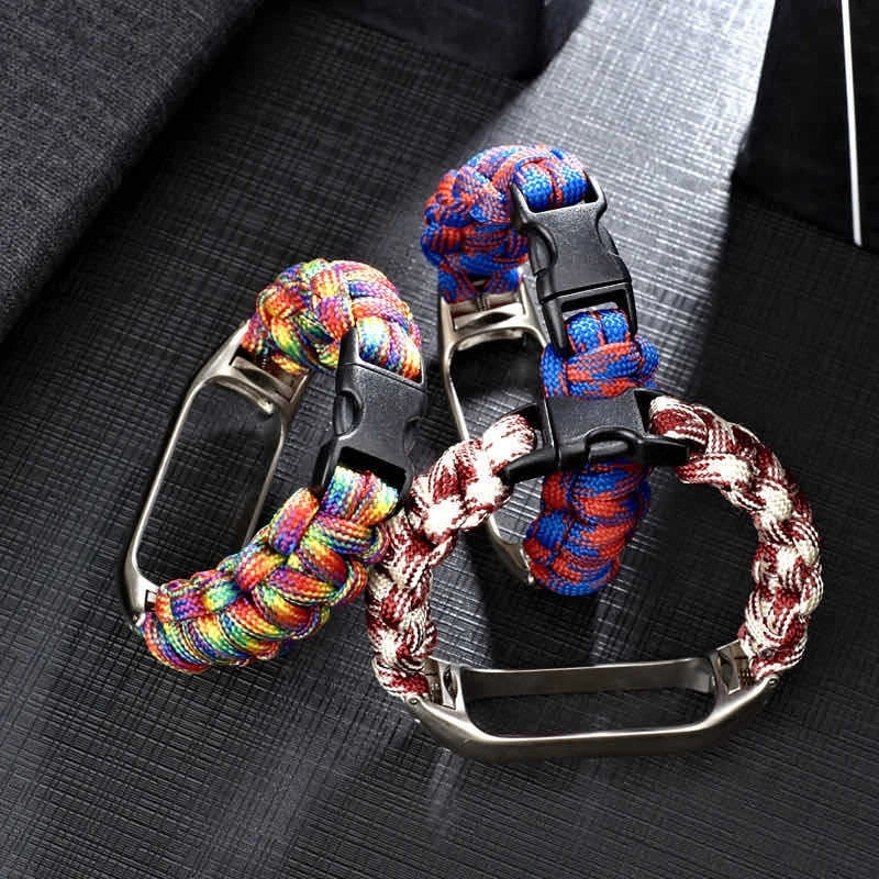 Fashion Rope Braided Sport Nylon Bracelet Watch Strap